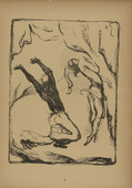 Arthur Grunenberg. Scheherazade (plate, number 3) from the periodical Junge Berliner Kunst, no. 6. 1919-20 (print executed 1919)
