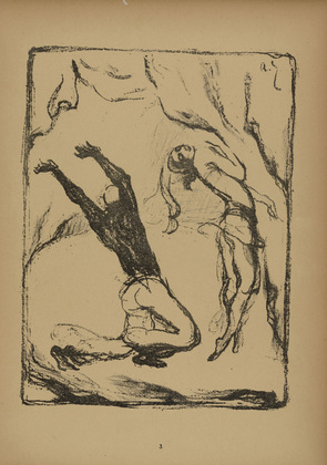 Arthur Grunenberg. Scheherazade (plate, number 3) from the periodical Junge Berliner Kunst, no. 6. 1919-20 (print executed 1919)