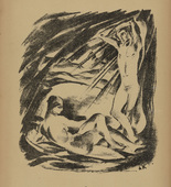 Adolf Köglsperger. High Hour (Hohe Stunde) (plate, number 6) from the periodical Junge Berliner Kunst, no. 6. 1919-20 (print executed 1919)