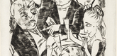 Max Beckmann. Here Is Intellect (Hier ist Geist). (1921)