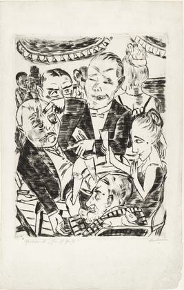 Max Beckmann. Here Is Intellect (Hier ist Geist). (1921)