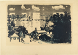 Emil Nolde. Near Sonderburg (Bei Sonderburg). (1907, printed 1915)