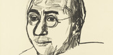 Oskar Kokoschka. Portrait Paul Westheimfrom the periodical in portfolio form Die Schaffenden, vol. 4, no. 3. (1923)
