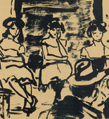 Emil Nolde. Tingel-Tangel II (Tingel-Tangel II). 1907