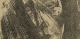 Bruno Krauskopf. Portrait Study (Portätstudie) (plate, number 8) from the periodical Junge Berliner Kunst, no. 6. 1919-20 (print executed 1919)