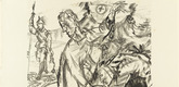 Oskar Kokoschka. The New Columbus and Saint George (Der neue Columbus und der heilige Georg) from The Bound Columbus (Der gefesselte Kolumbus). 1916 (executed 1913)