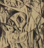 Martel Schwichtenberg. Night Fantasy (Nachtphantasie) (plate, number 12) from the periodical Junge Berliner Kunst, no. 6. 1919-20 (print executed 1919)