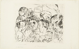 Max Beckmann. Society 1915 (Gesellschaft 1915). (1915, published c. 1920)