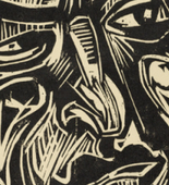 Karl Schmidt-Rottluff. Portrait of H. Robinson (Bildnis H. Robinson). (1923)