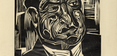 Karl Schmidt-Rottluff. Portrait of H. Robinson (Bildnis H. Robinson). (1923)