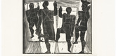 Gerhard Marcks. Alpine Dance (Almtanz) from the periodical in portfolio form Die Schaffenden , vol. 6, no. 2. printed 1926 (executed 1924, published 1929)