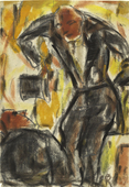 Christian Rohlfs. The Entertainer. (1917)