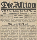 Die Aktion, vol. 2, no. 7. February 12, 1912