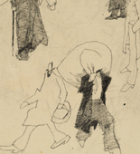 Lyonel Feininger. The Unemployed (Arbeitslose). 1910