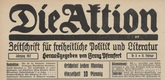 Die Aktion, vol. 2, no. 8. February 19, 1912