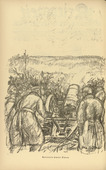 Erich Büttner. Artillery Behind the Dunes (Artillerie hinter den Dünen) (plate, p. 84) from the periodical Kriegszeit. Künstlerflugblätter, vol. 1, no. 21 (6 Jan 1915). 1915