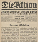 Die Aktion, vol. 2, no. 9. February 26, 1912