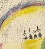 Lyonel Feininger. The Rainbow (Der Regenbogen). 1918