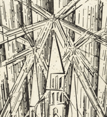 Lyonel Feininger. Cathedral (Kathedrale) for Program of the State Bauhaus in Weimar (Programm des Staatlichen Bauhauses in Weimar). 1919
