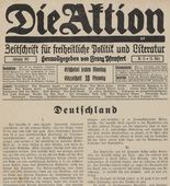 Die Aktion, vol. 2, no. 13. March 25, 1912
