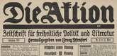 Die Aktion, vol. 2, no. 13. March 25, 1912