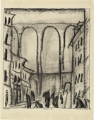 Lyonel Feininger. Arceuil II. 1915