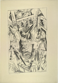 Max Beckmann. Malepartus (plate 8) [Malepartus (Blatt 8)] from Hell (Die Hölle). (1919)