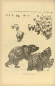 August Gaul. Hindenburg Is Coming! (Der Hindenburg kommt) (plate, p. 88) from the periodical Kriegszeit. Künstlerflugblätter, vol. 1, no. 22 (13 Jan 1915). 1915