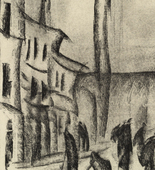 Lyonel Feininger. Arceuil II. 1915