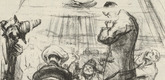 Max Slevogt. Signs of the Times VI: God Shall Bestow Victory on Everyone (Symbole der Zeit VI: Jedem soll er den Sieg verliehen) (plate, folio 17 verso) from the periodical Der Bildermann, vol. 1, no. 8 (Jul 1916). 1916