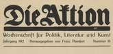 Die Aktion, vol. 2, no. 18. May 1, 1912