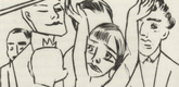 Max Beckmann. Plate (facing page 30) fromEbbi. 1924