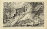 Lyonel Feininger. Ruin on the Cliff. 1929