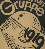 Conrad Felixmüller. Cover from Sezession Gruppe 1919. 1919