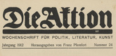 Die Aktion, vol. 2, no. 24. June 12, 1912