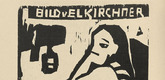 Max Pechstein. Artiste (Artistin) (plate, folio 13 verso) from KG Brücke. 1910