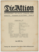 Die Aktion, vol. 2, no. 26. June 26, 1912