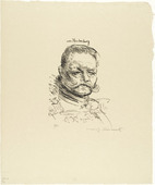 Lovis Corinth. Von Hindenburg. (n.d.)