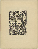 Ernst Ludwig Kirchner. Das Stiftsfräulein und der Tod (The Canoness and Death). 1913