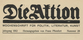 Die Aktion, vol. 2, no. 28. July 10, 1912