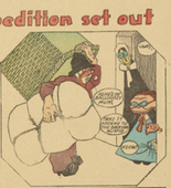Lyonel Feininger. How the Jimjam Relief Expedition Set Out  from The Chicago Sunday Tribune. June 24, 1906