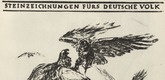 August Gaul. To My Friend B. Berneis (Meinem Freunde B. Berneis) (front cover, folio 22) from the periodical Der Bildermann, vol. 1, no. 11 (Sep 1916). 1916