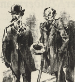 Ottomar Starke. The New Society: Plate 3 (Die neue Gesellschaft: Blatt 3) (plate, folio 22 verso) from the periodical Der Bildermann, vol. 1, no. 11 (September 1916). 1916