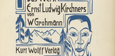 Ernst Ludwig Kirchner. Title Page (Titelblatt) from Das Werk Ernst Ludwig Kirchners. 1926