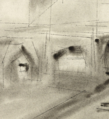 Lyonel Feininger. Church on the Cliff I. 1953