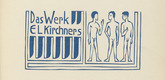 Ernst Ludwig Kirchner. The Work of E. L. Kirchner (Das Werk E.L. Kirchners) (plate, p. 7) from Das Werk Ernst Ludwig Kirchners. 1926