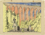 Lyonel Feininger. The Disparagers. 1911