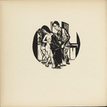 Ernst Ludwig Kirchner. Couple before Mirror (Paar vor Spiegel) (plate, p. 10) from Das Werk Ernst Ludwig Kirchners. 1926