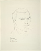 Rudolf Grossmann. Portrait of Max Schmeling. (c. 1927-1932)