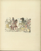 Lovis Corinth. Warrior Scene (Kriegerszene) (plate, folio 4) from Das Buch Judith (The Book of Judith). 1910